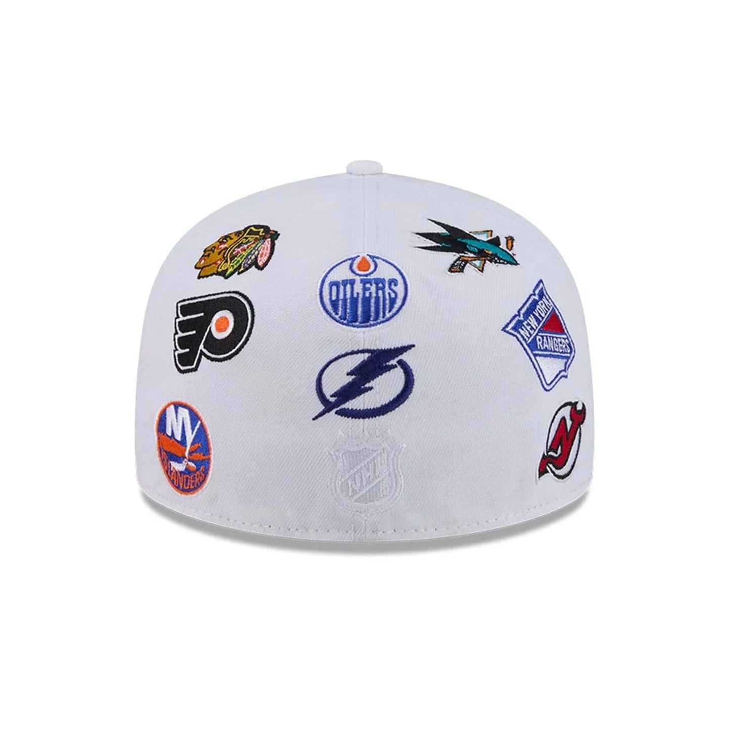 New Era NHL All Over White 59FIFTY Fitted Cap