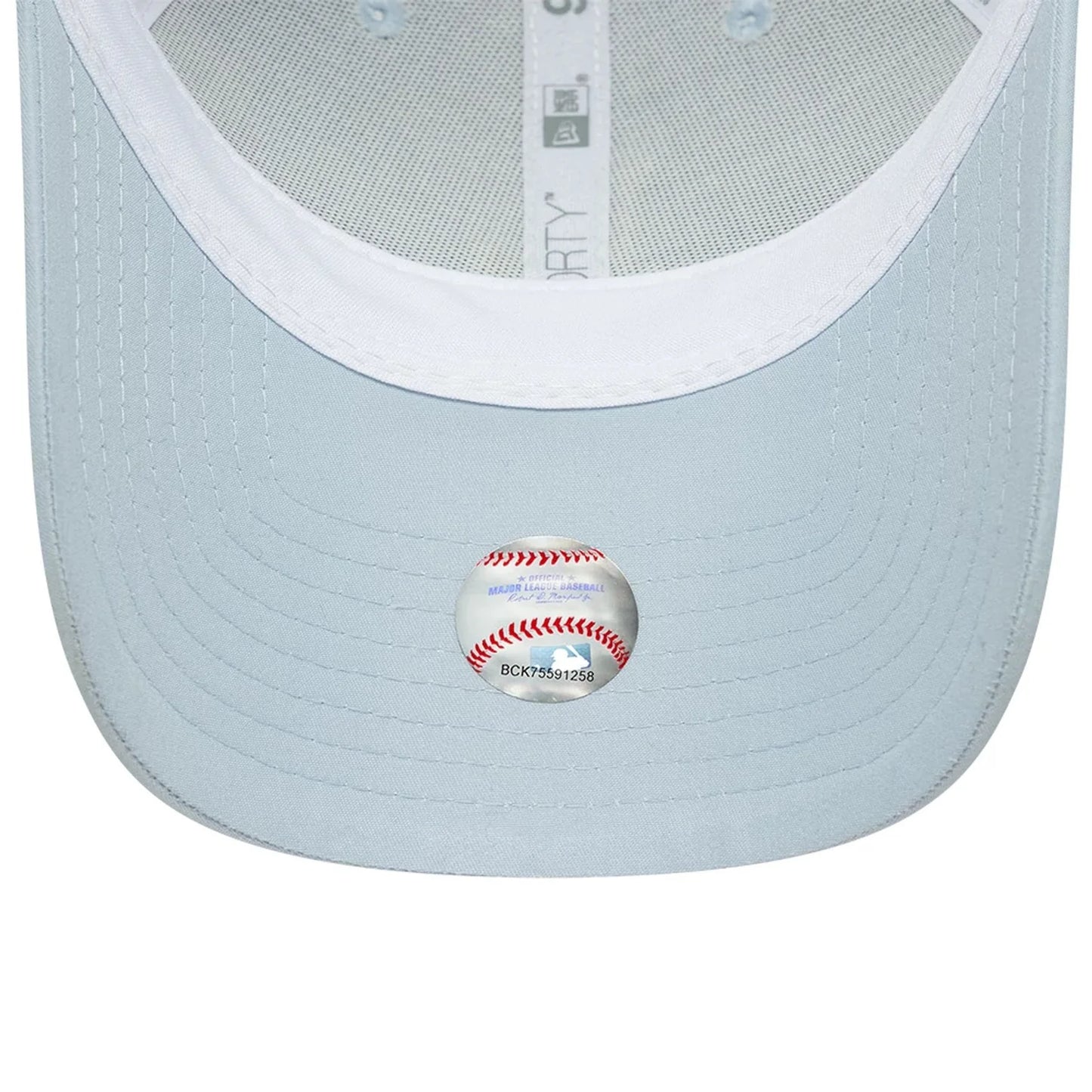 NEW ERA LA Dodgers MLB Homefield Pastel Blue 9FORTY Trucker Adjustable Cap