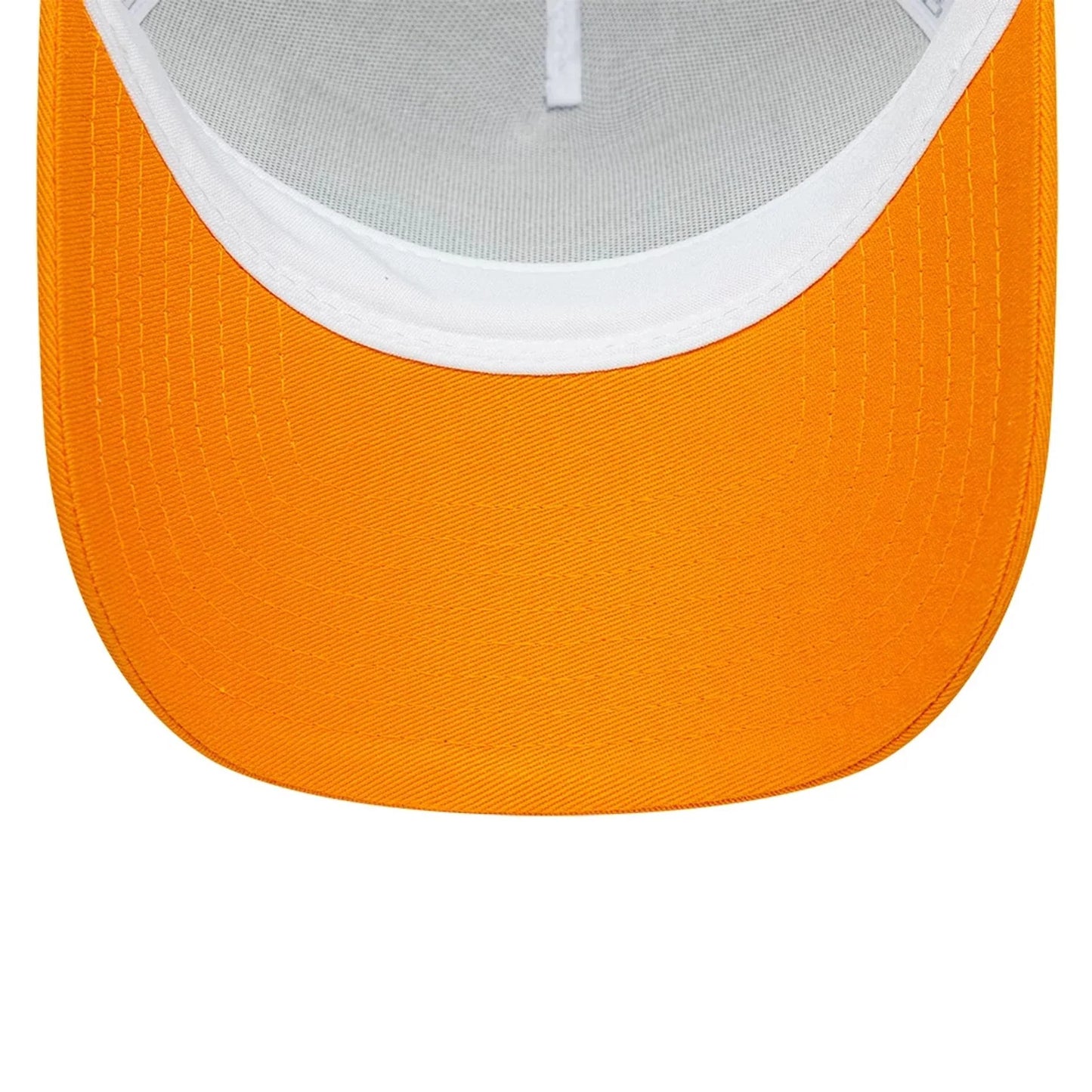 New Era Location Orange 9FORTY A-Frame Trucker Adjustable Cap