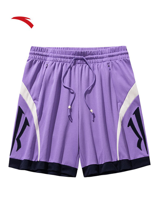 ANTA KAI Purple Knit Game Shorts