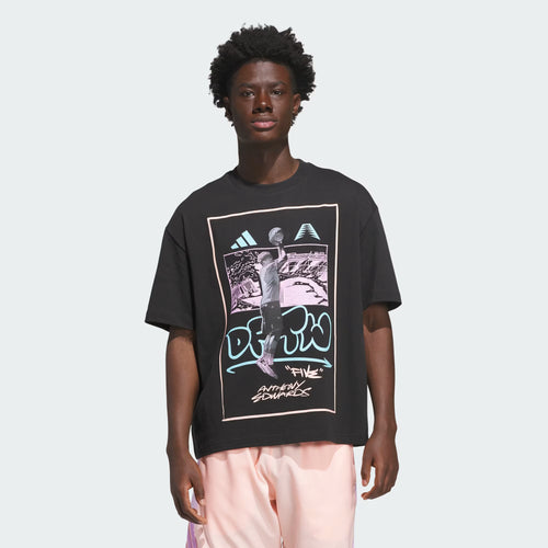 ADIDAS ANTHONY EDWARDS DFTW ANIME TEE