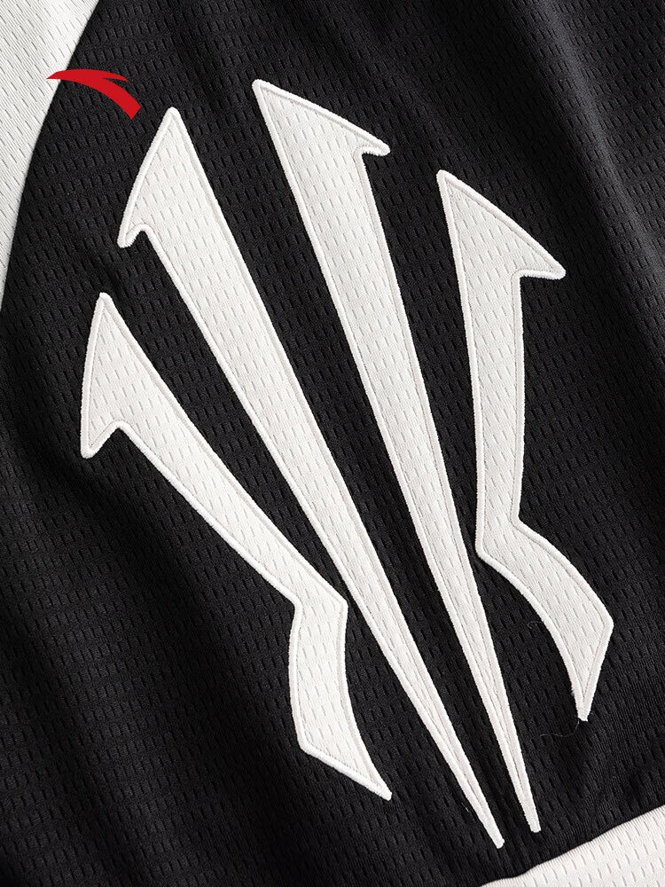 ANTA KAI Black Knit Game Shorts