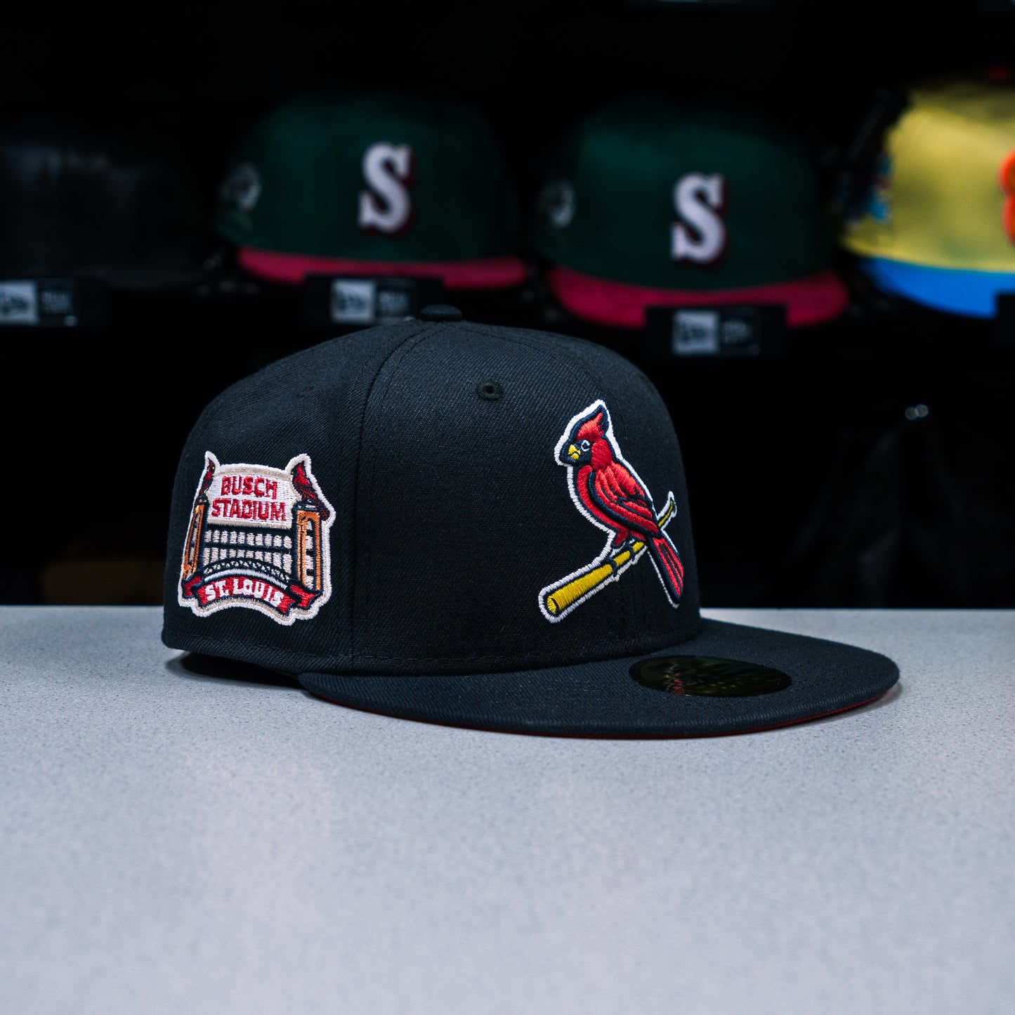 NEW ERA St. Louis Cardinals Busch Stadium Navy 59FIFTY Cap