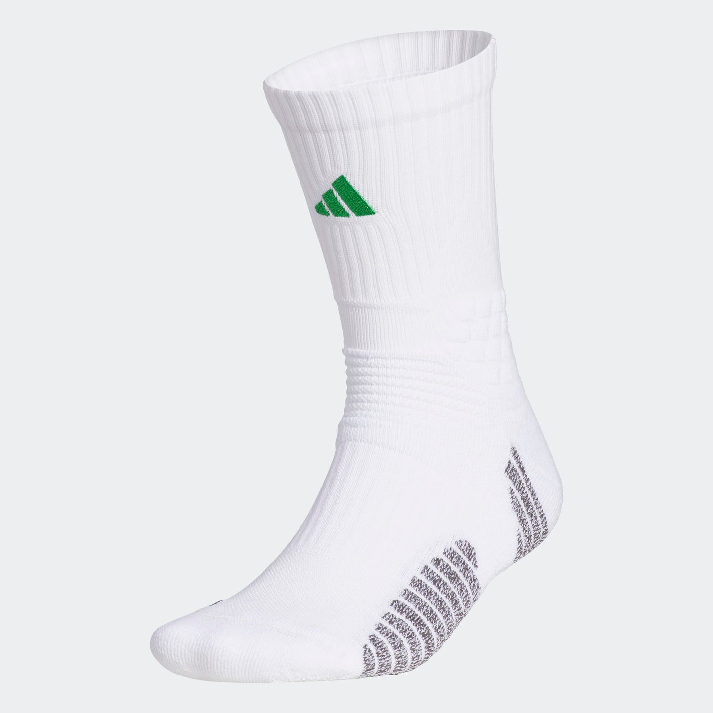 ADIDAS Select Basketball Socks (White/Green)