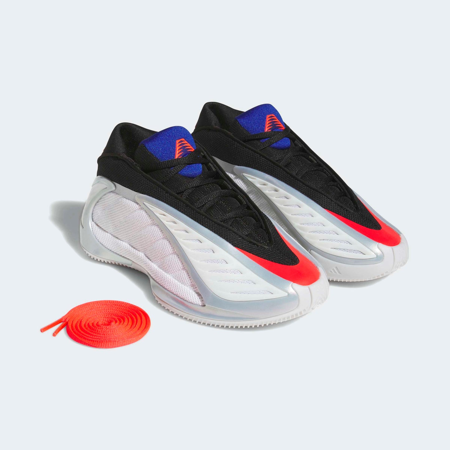 ADIDAS Anthony Edwards 2 "Cloud White / Lucid Red / Silver Metallic" Kids