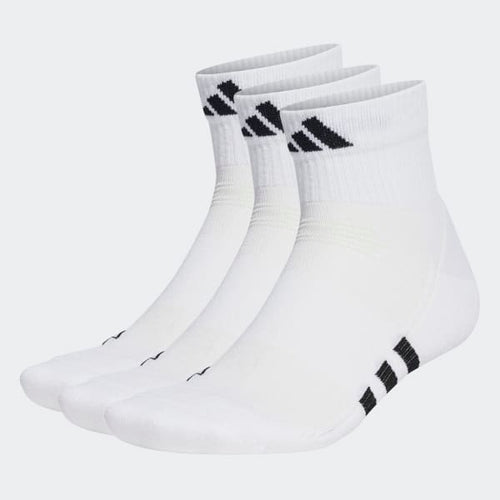 ADIDAS Performance Cushioned Mid-Cut Socks 3 Pairs