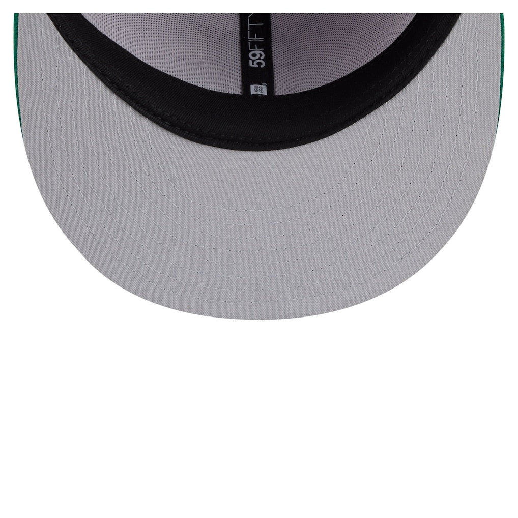 New Era Augusta GreenJackets Pink/Green Minor League Theme Nights 59FIFTY Fitted Hat