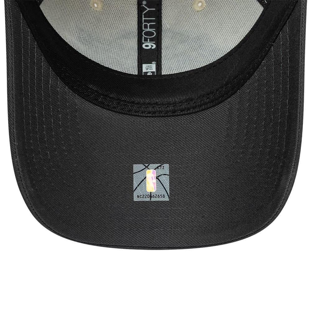 NEW ERA LA Lakers NBA Colourblock Cream & Black 9FORTY Adjustable Cap