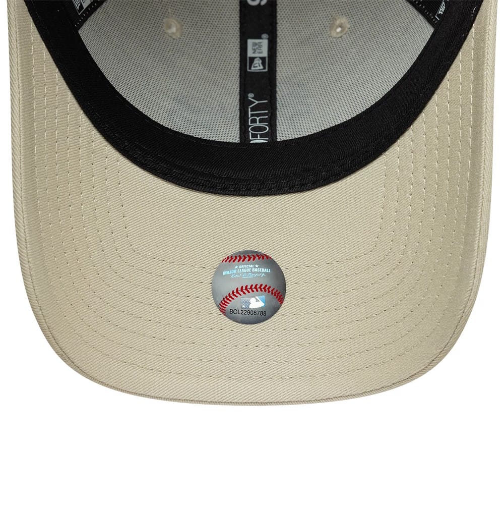 NEW ERA Athletics MLB Team Outline Cream 9FORTY Adjustable Cap