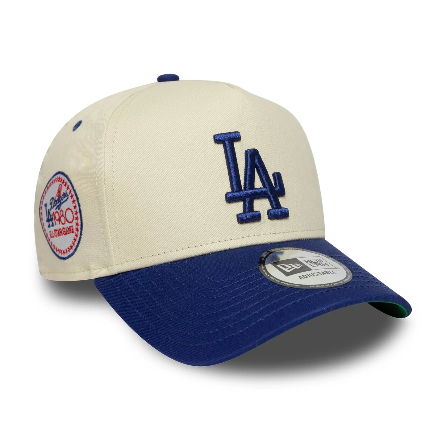 NEW ERA LA Dodgers All Star Game Patch Cream 9FORTY E-Frame Adjustable Cap