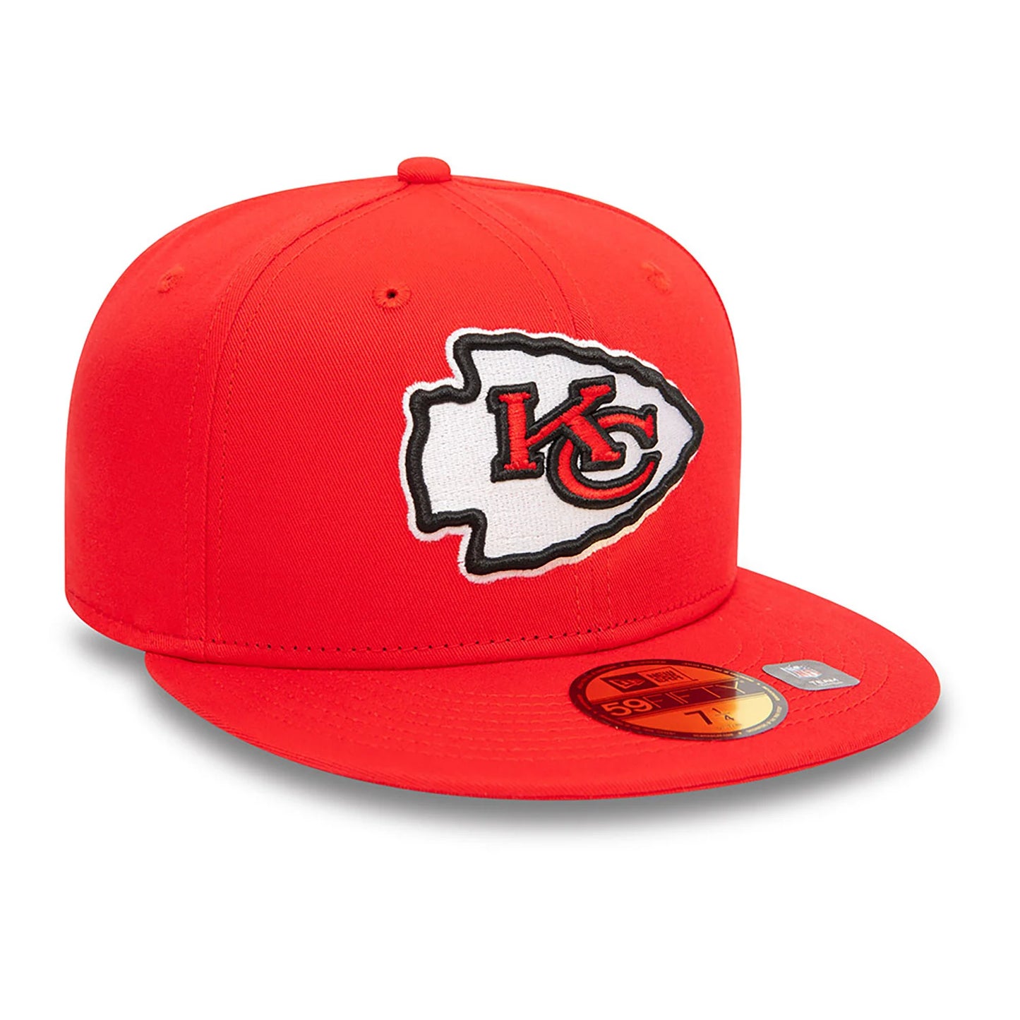 Kansas City Chiefs NFL Official Team Colours Red 59FIFTY Fitted Cap