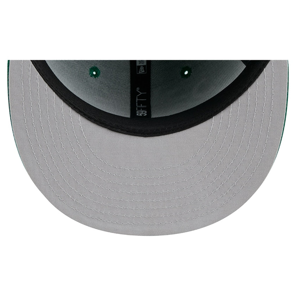 New Era Myrtle Beach Pelicans Green Theme Nights 59FIFTY Fitted Hat