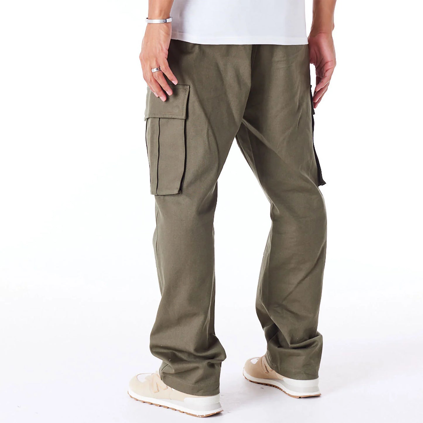NEW ERA Green Cargo Trousers