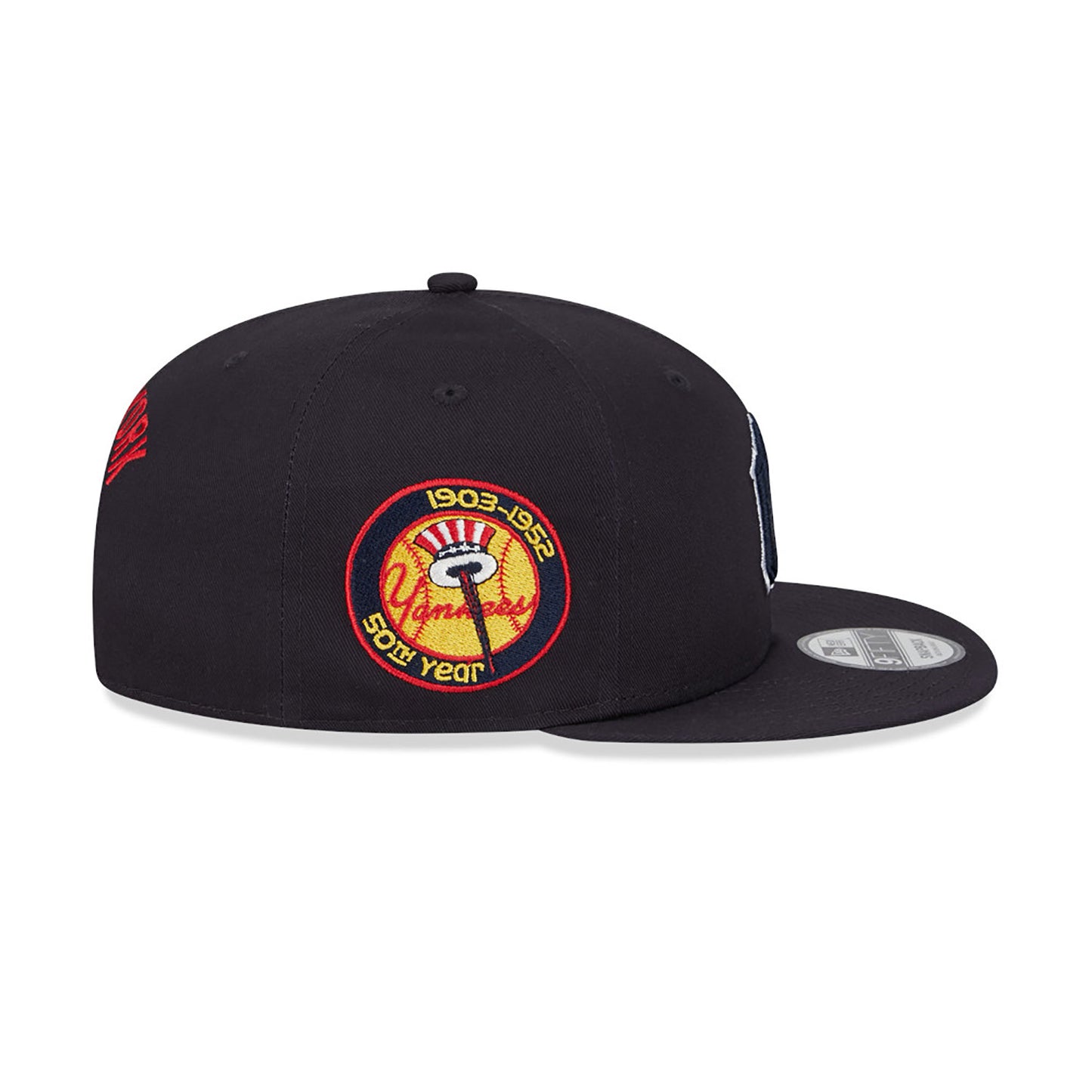 NEW ERA New York Yankees Side Patch Navy 9FIFTY Snapback Cap