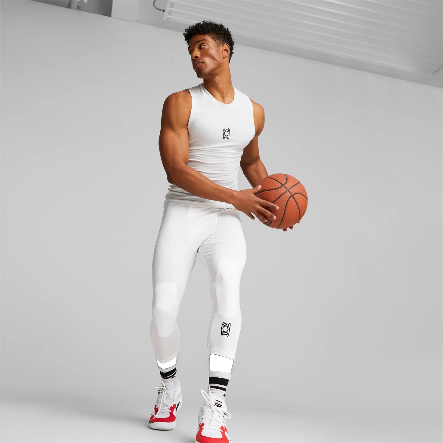 PUMA Hoops Team Sleeveless Top Baselayer