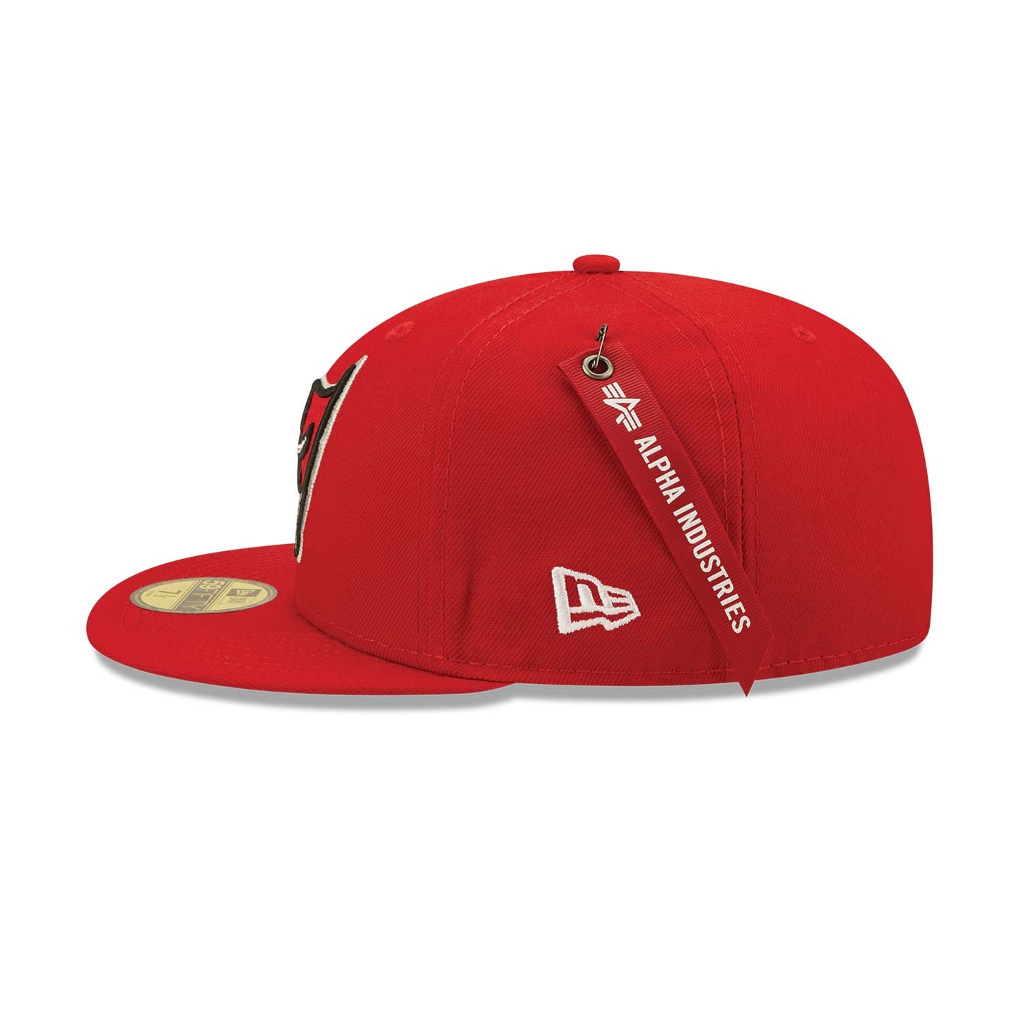 NEW ERA Tampa Bay Buccaneers x Alpha Industries Red 59FIFTY Fitted Cap