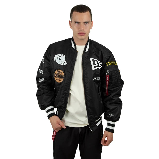 ALPHA X NEW ERA MA-1 BOMBER JACKET
