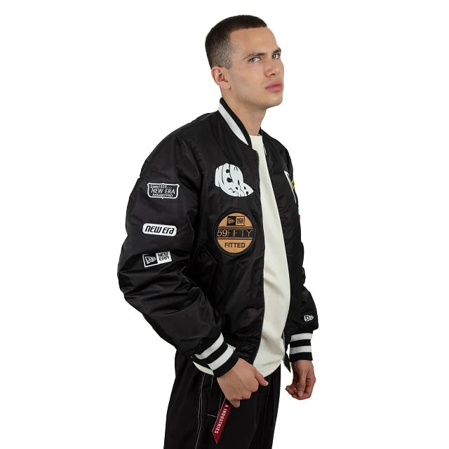 ALPHA X NEW ERA MA-1 BOMBER JACKET