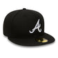NEW ERA Atlanta Braves Essential Black 59FIFTY Fitted Cap