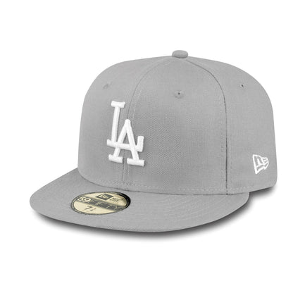 NEW ERA LA Dodgers Essential Grey 59FIFTY Cap