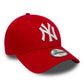 NEW ERA New York Yankees Essential Kids Red 9FORTY Adjustable Cap
