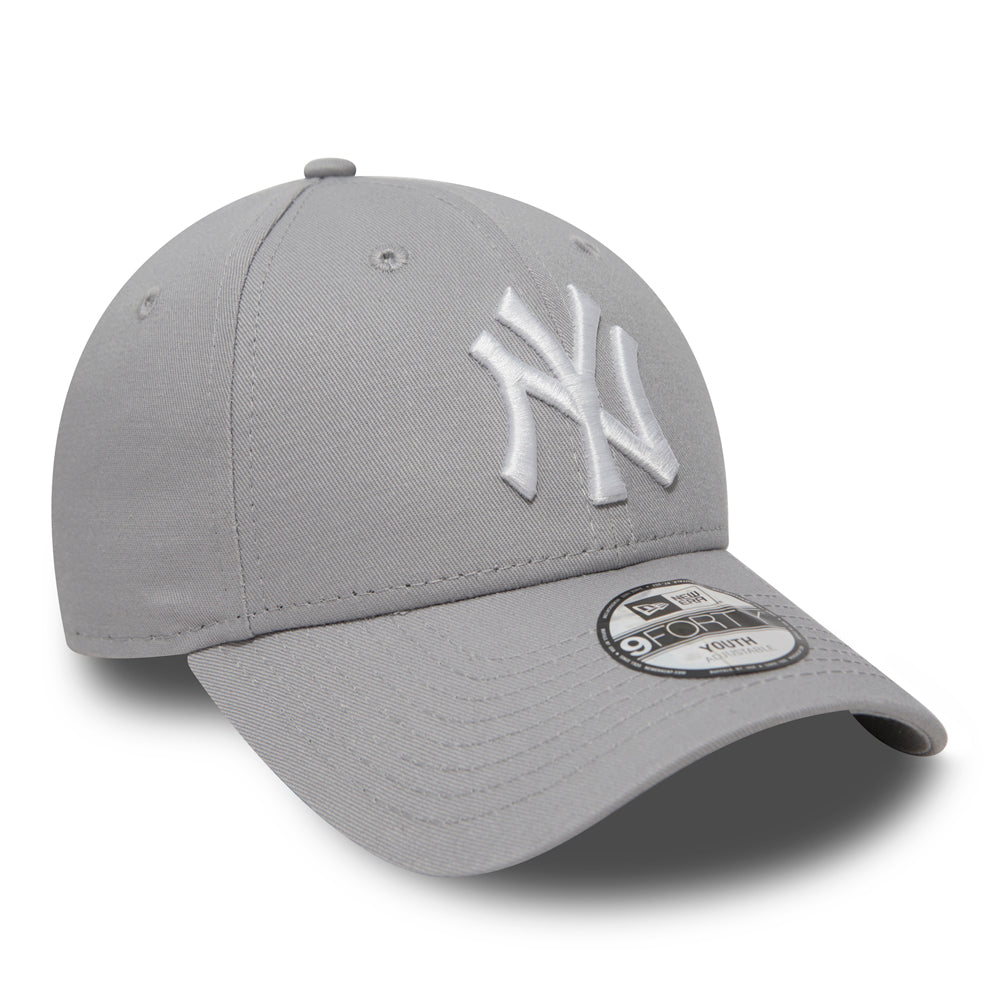 NEW ERA New York Yankees Essential Kids Grey 9FORTY Adjustable Cap