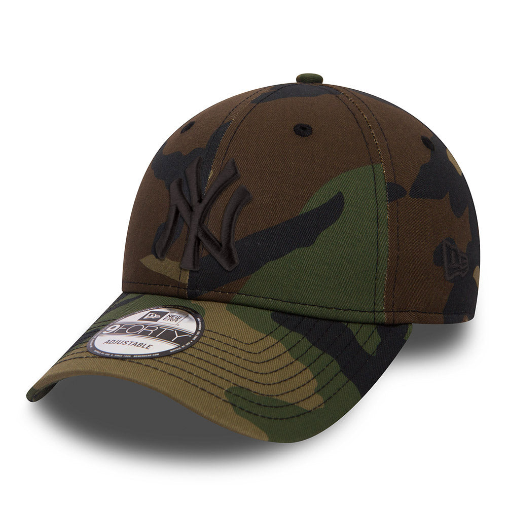 NEW ERA New York Yankees Essential Camo 9FORTY Adjustable Cap