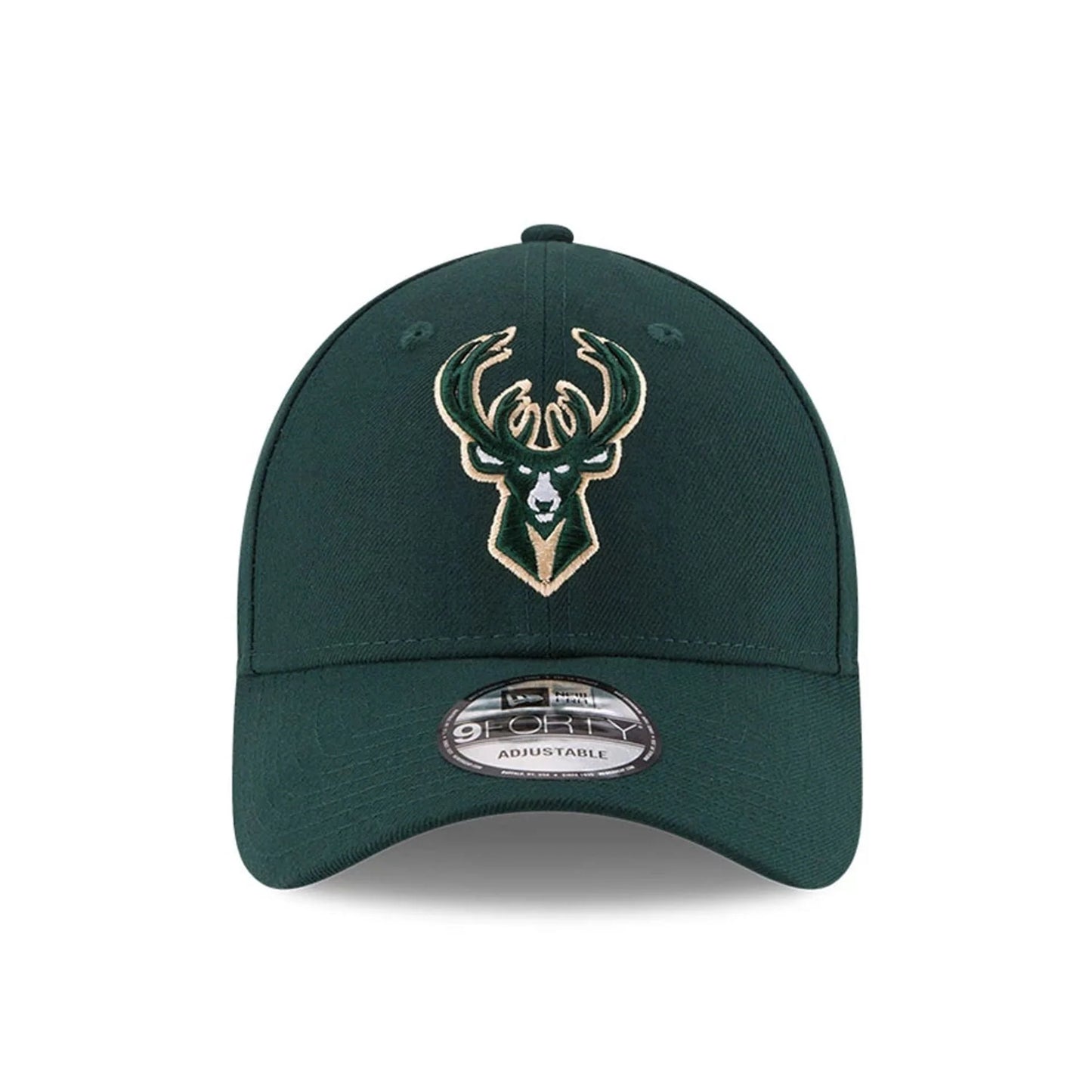 NEW ERA Milwaukee Bucks The League Green 9FORTY Adjustable Cap