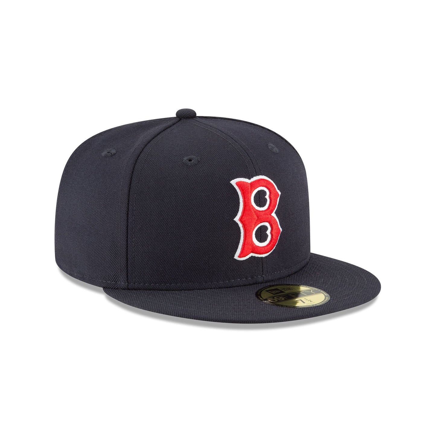 New Era Boston Red Sox Navy Cooperstown Collection Wool 59FIFTY Fitted Hat