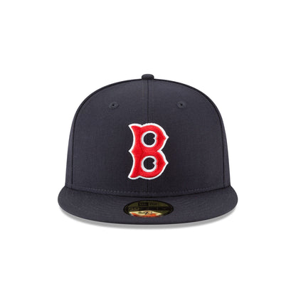 New Era Boston Red Sox Navy Cooperstown Collection Wool 59FIFTY Fitted Hat
