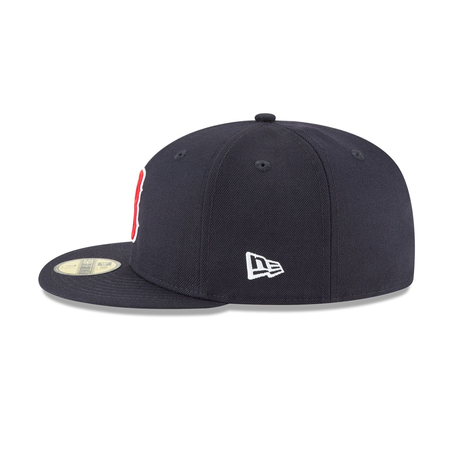 New Era Boston Red Sox Navy Cooperstown Collection Wool 59FIFTY Fitted Hat