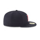 New Era Boston Red Sox Navy Cooperstown Collection Wool 59FIFTY Fitted Hat