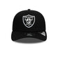 NEW ERA Las Vegas Raiders Black 9FIFTY Stretch Snap Cap