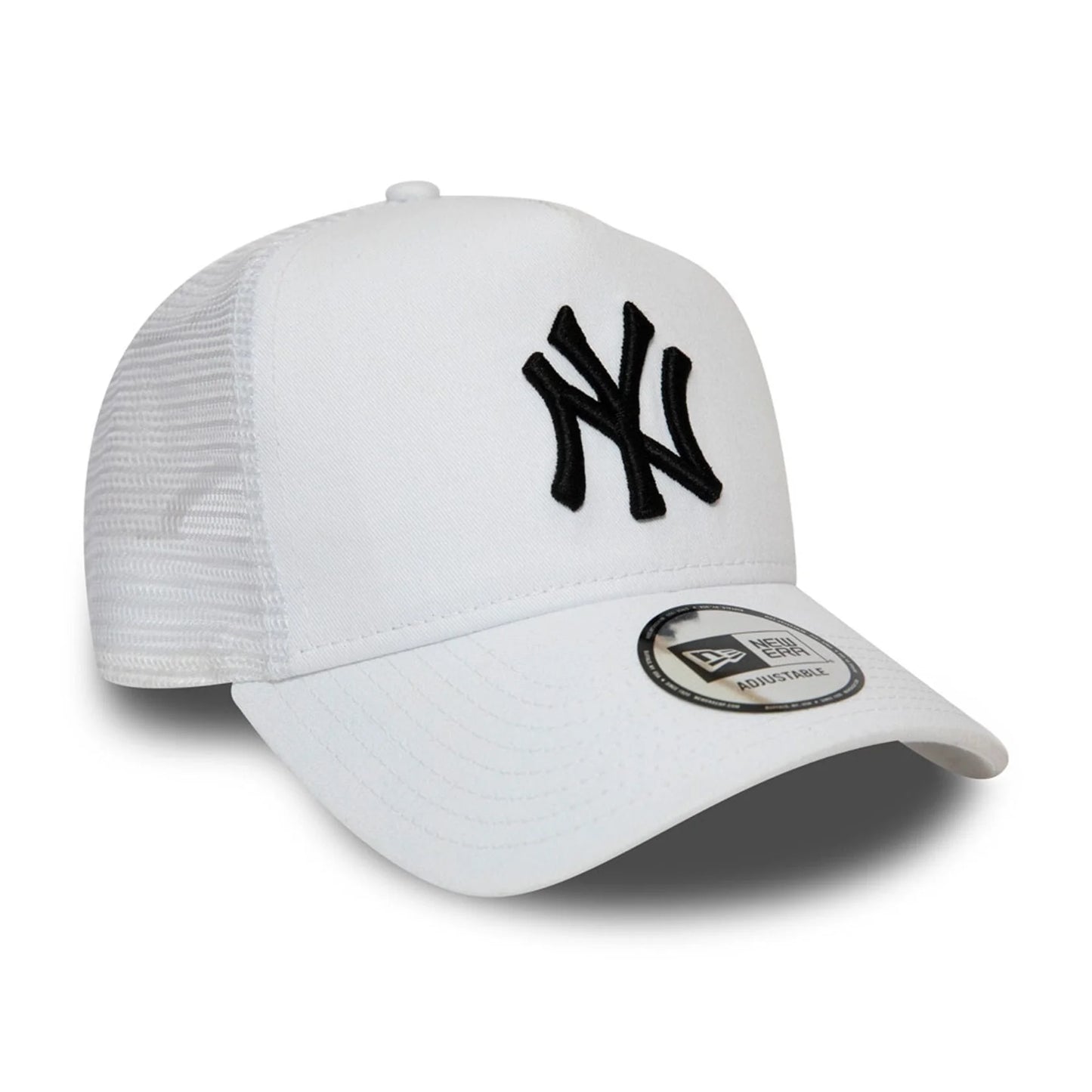 NEW ERA New York Yankees White A-Frame Trucker Cap