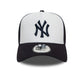 NEW ERA New York Yankees Team Colour White A-Frame Trucker Cap
