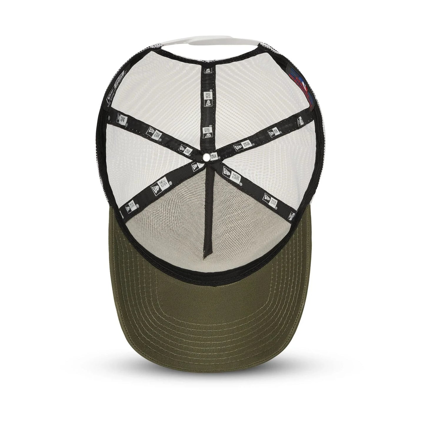 New York Yankees Khaki A-Frame Trucker Cap