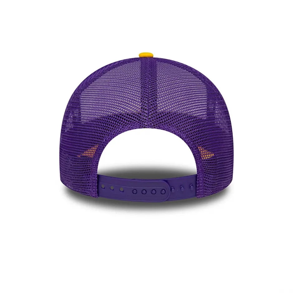 NEW ERA LA Lakers NBA retro  E-Frame Adjustable Trucker Cap