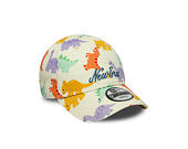 NEW ERA Toddler Cap New Era Branded All Over Dino Print 9FORTY - Cream