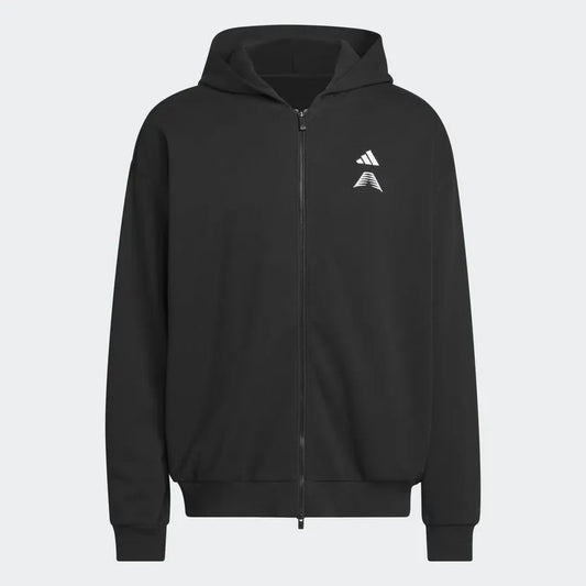 ADIDAS ANTHONY EDWARDS FOUNDATION FULL ZIP HOODY