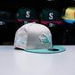 NEW ERA Tampa Bay Rays Authentic 98 Stone Clear Mint 59FIFTY Fitted Cap