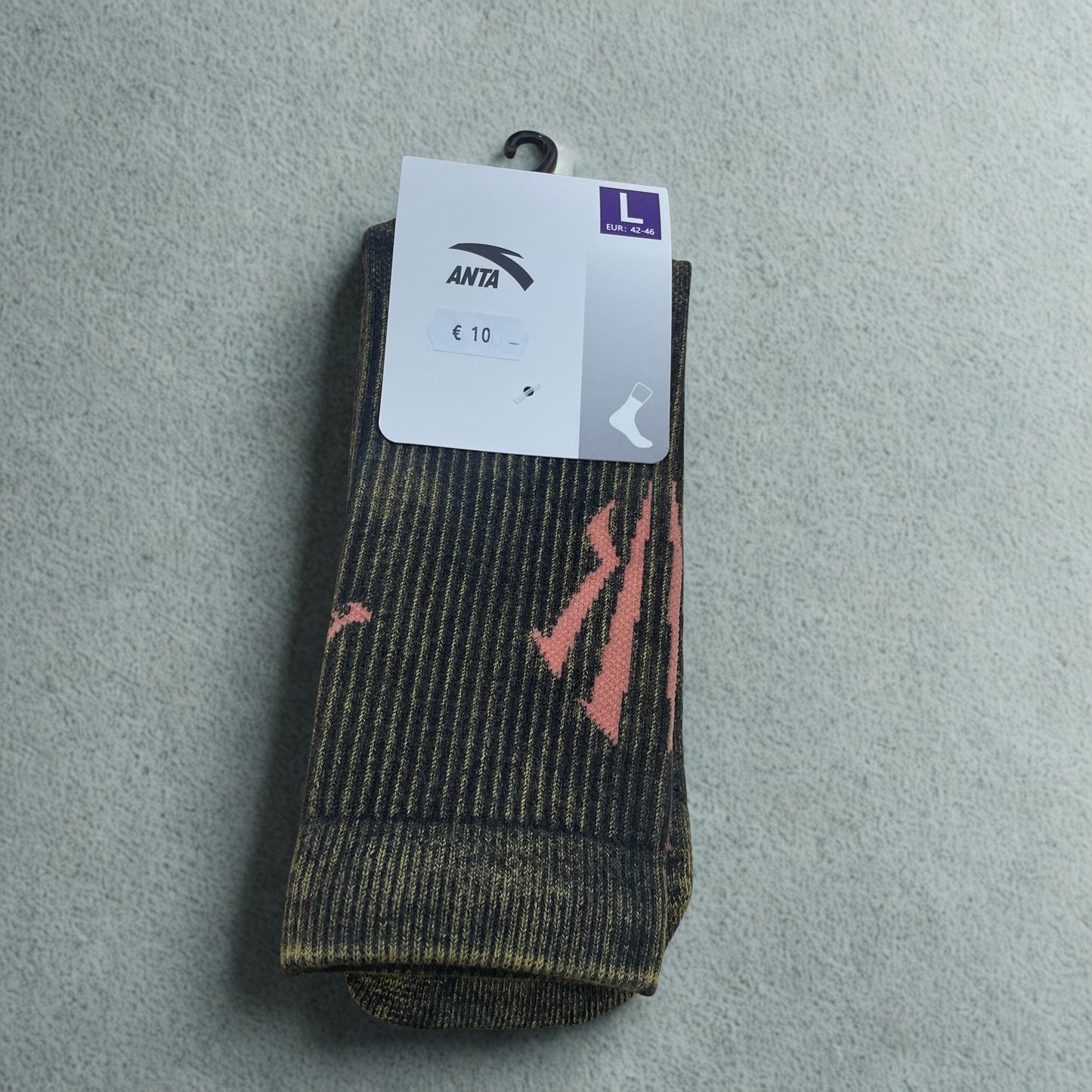 Anta KAI Crew Terry Basketball Socks