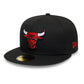 NEW ERA Chicago Bulls NBA Black 59FIFTY Fitted Cap
