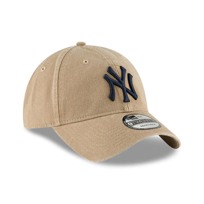 New York Yankees MLB Core Classic Beige 9TWENTY Adjustable Cap