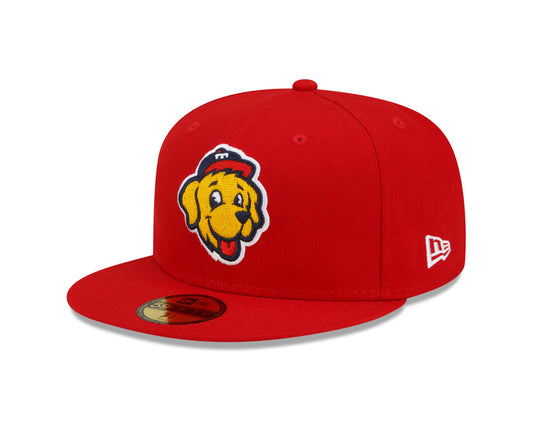 New Era Toledo Mud Hens Red Theme Nights 59FIFTY Fitted Hat