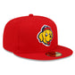 New Era Toledo Mud Hens Red Theme Nights 59FIFTY Fitted Hat