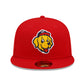 New Era Toledo Mud Hens Red Theme Nights 59FIFTY Fitted Hat
