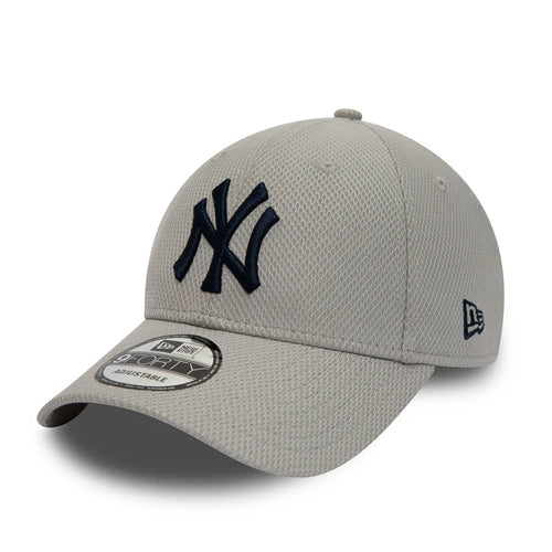 NEW ERA New York Yankees Diamond Era Essential Grey 9FORTY Adjustable Cap