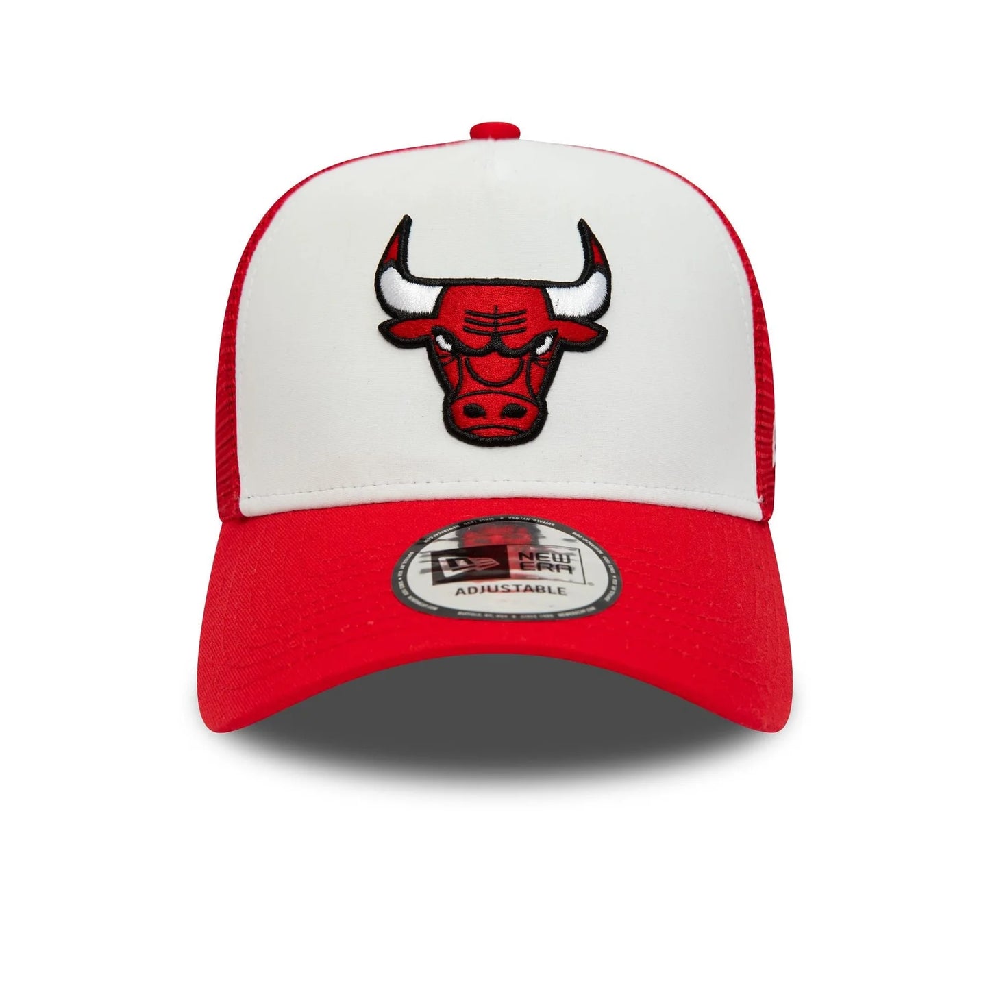 NEW ERA Chicago Bulls Team Colour Red A-Frame Trucker Cap