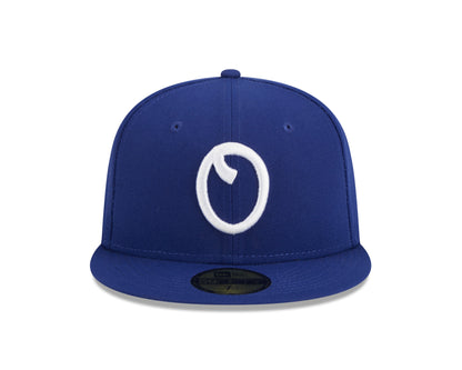 New Era Omaha Storm Chasers Dark Blue Theme Nights 59FIFTY Fitted Hat
