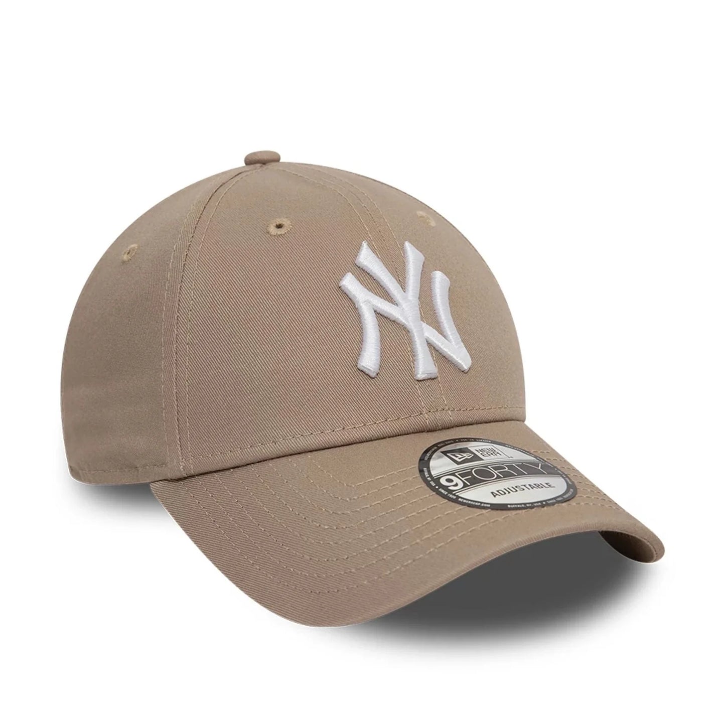 NEW ERA New York Yankees League Essential Pastel Brown 9FORTY Adjustable Cap